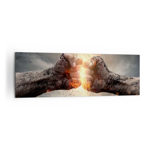 Obraz na plátne - Choď do boja - 160x50 cm