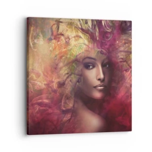 Obraz na plátne - Tu som! - 30x30 cm