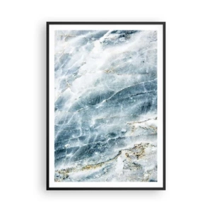 Plagát v čiernom ráme - Ľadový svet - 70x100 cm