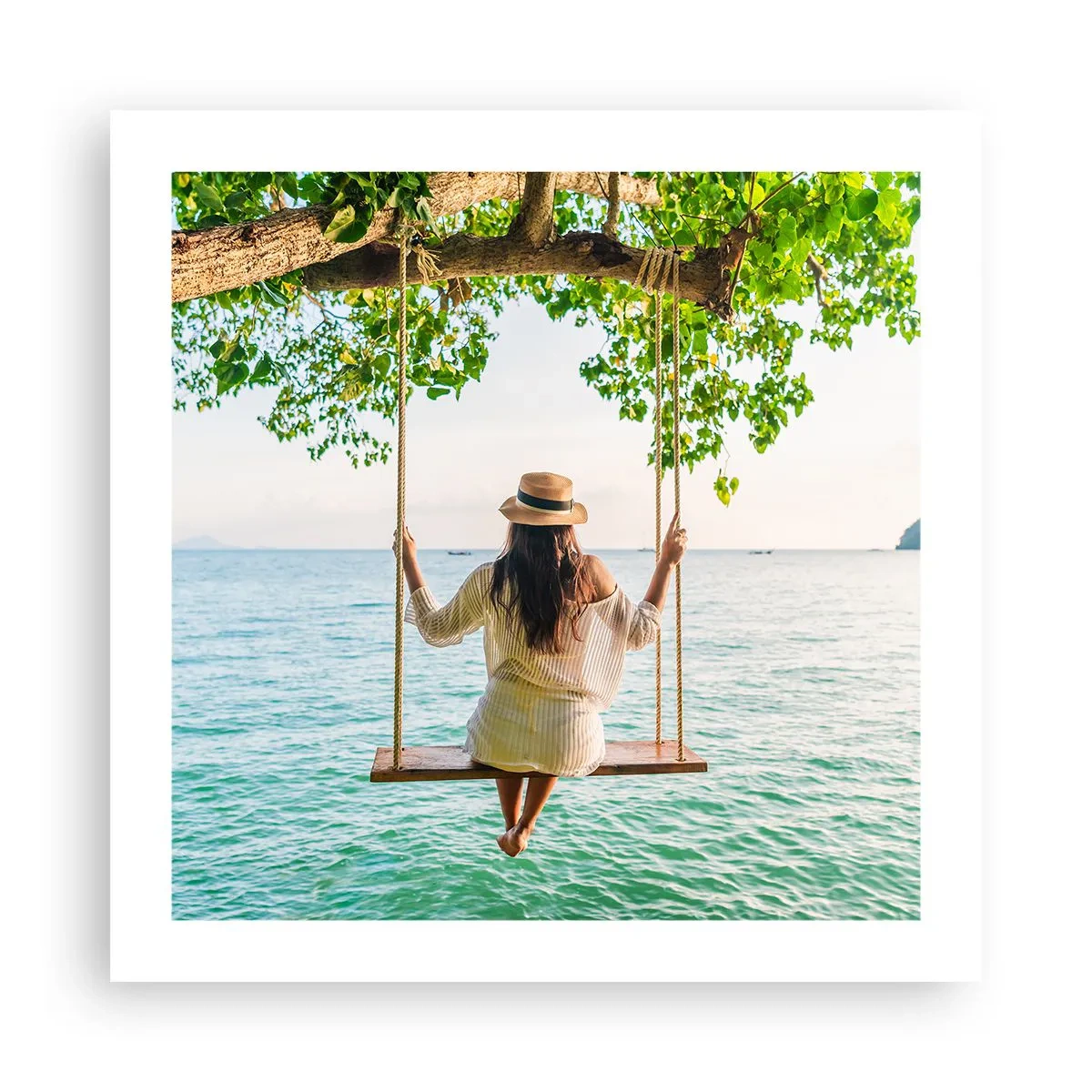 Plagát - Život je krásny - 50x50 cm