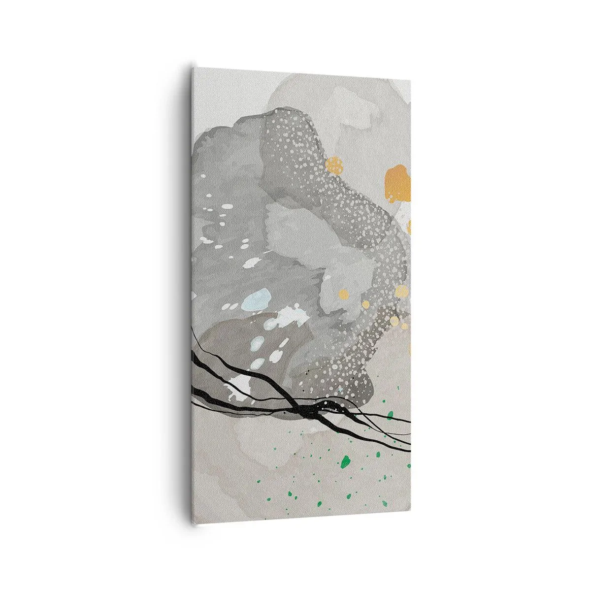 Obraz na plátne - Organická kompozícia - 65x120 cm