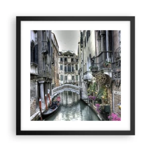 Plagát v čiernom ráme - Od storočí v tichom zamyslení - 40x40 cm