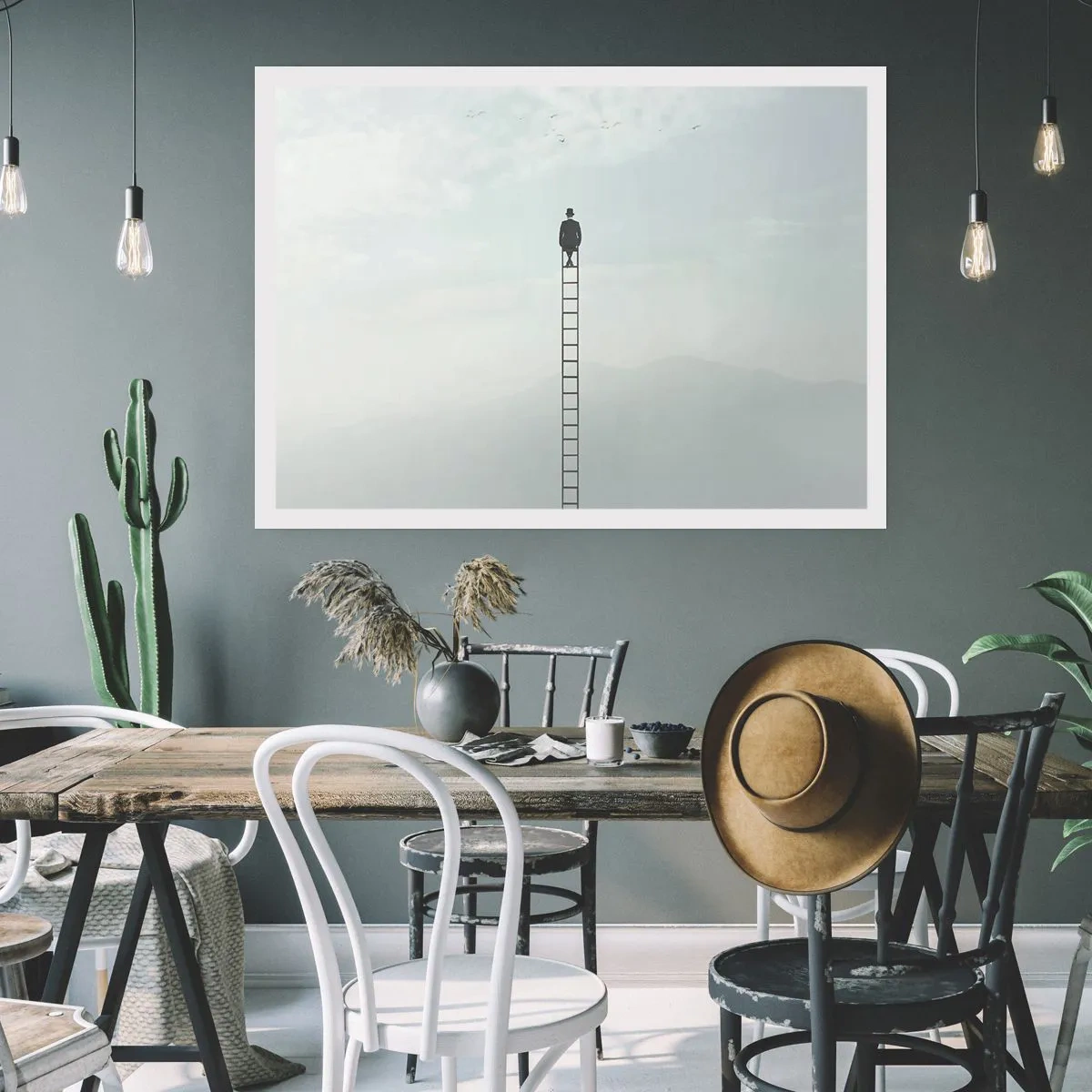 Plagát - Povzniesť sa nad to - 100x70 cm