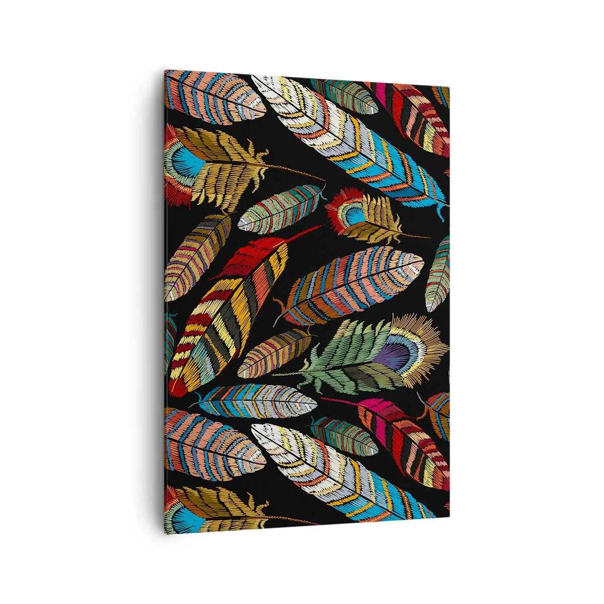 Obraz na plátne - Vtáčí karneval - 70x100 cm