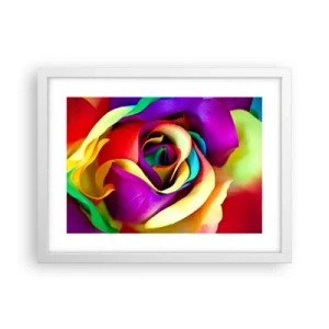 Plagát v bielom ráme - To nie je možné - 40x30 cm