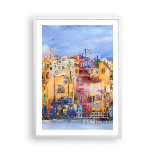 Plagát v bielom ráme - Sme spolu - 50x70 cm