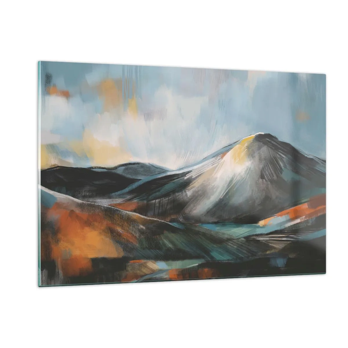 Obraz na skle - Surové a krásne - 120x80 cm