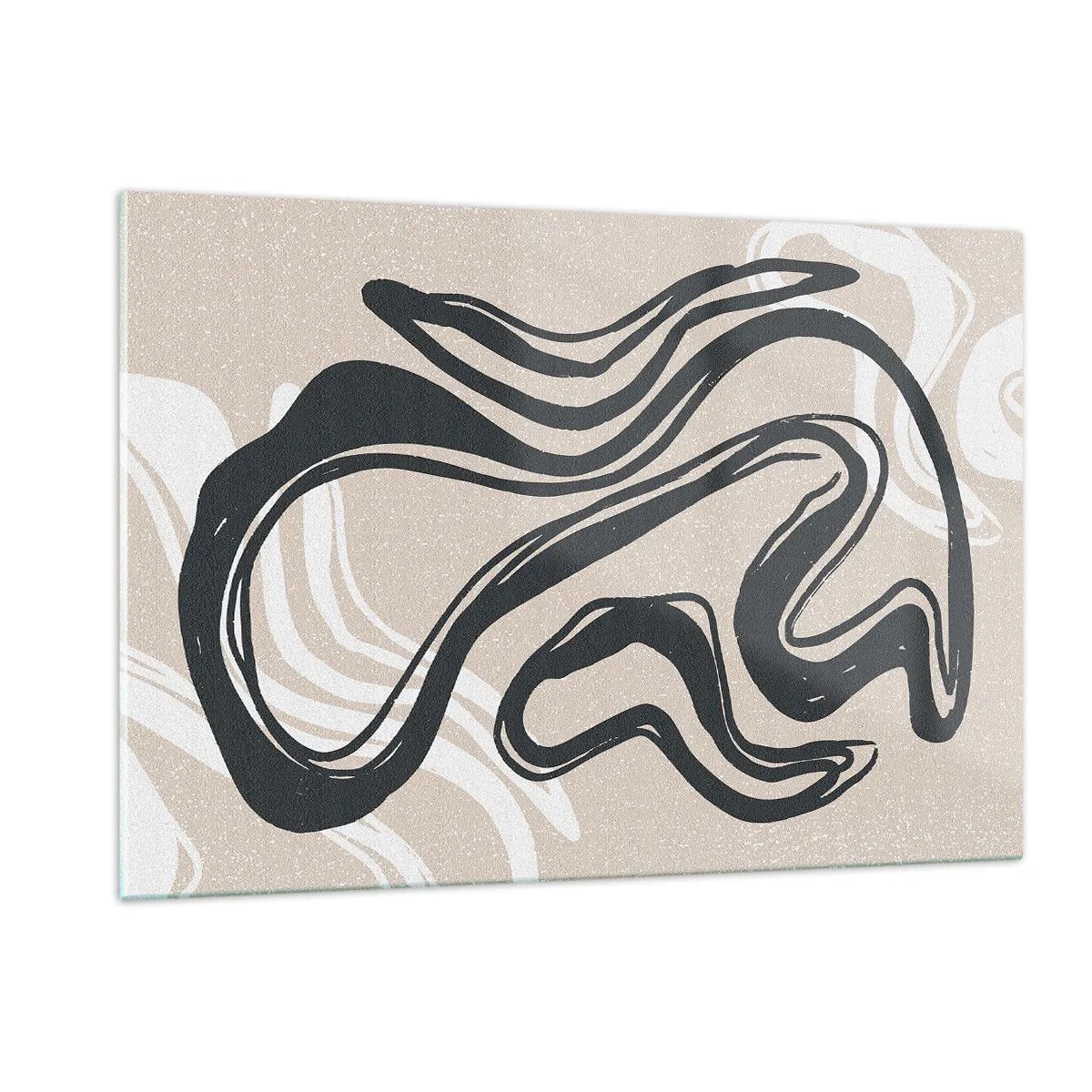 Obraz na skle - Znásobená expresia - 120x80 cm