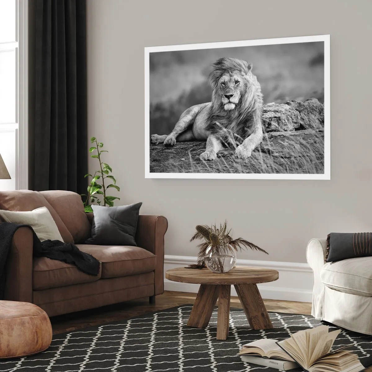 Plagát - Kráľovská siesta - 70x50 cm