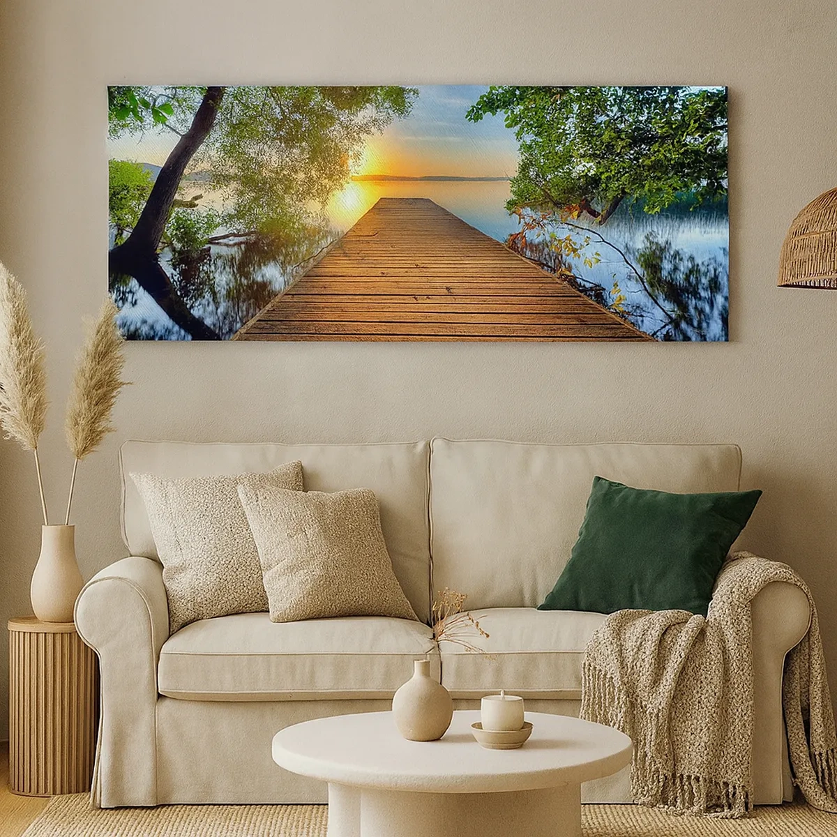 Obraz na plátne - Neponáhľaj sa, posaď sa - 30x30 cm