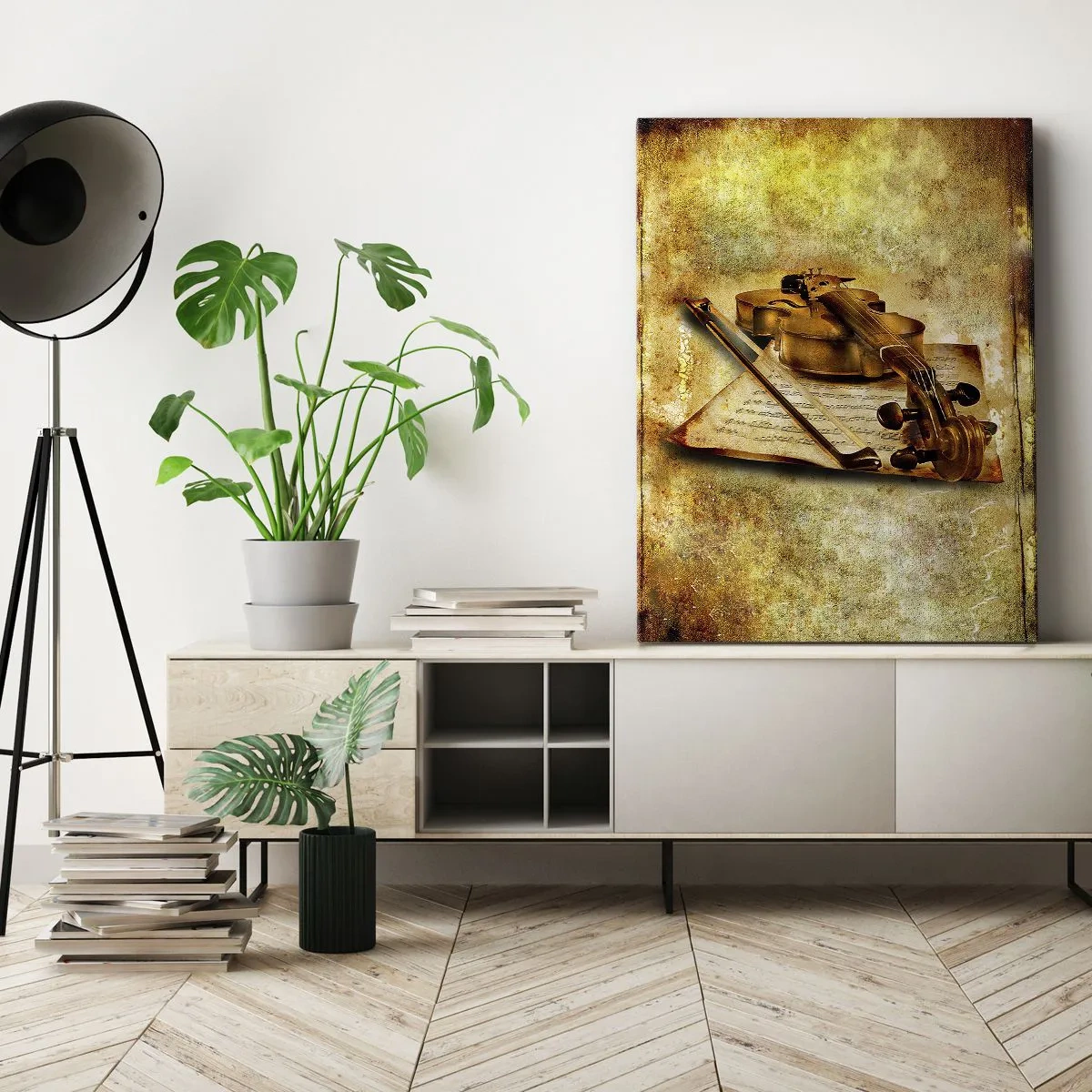 Obraz na plátne - Okamžite potrebný virtuóz - 50x70 cm