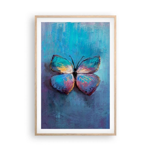 Plagát v ráme zo svetlého duba - V celej svojej kráse - 61x91 cm