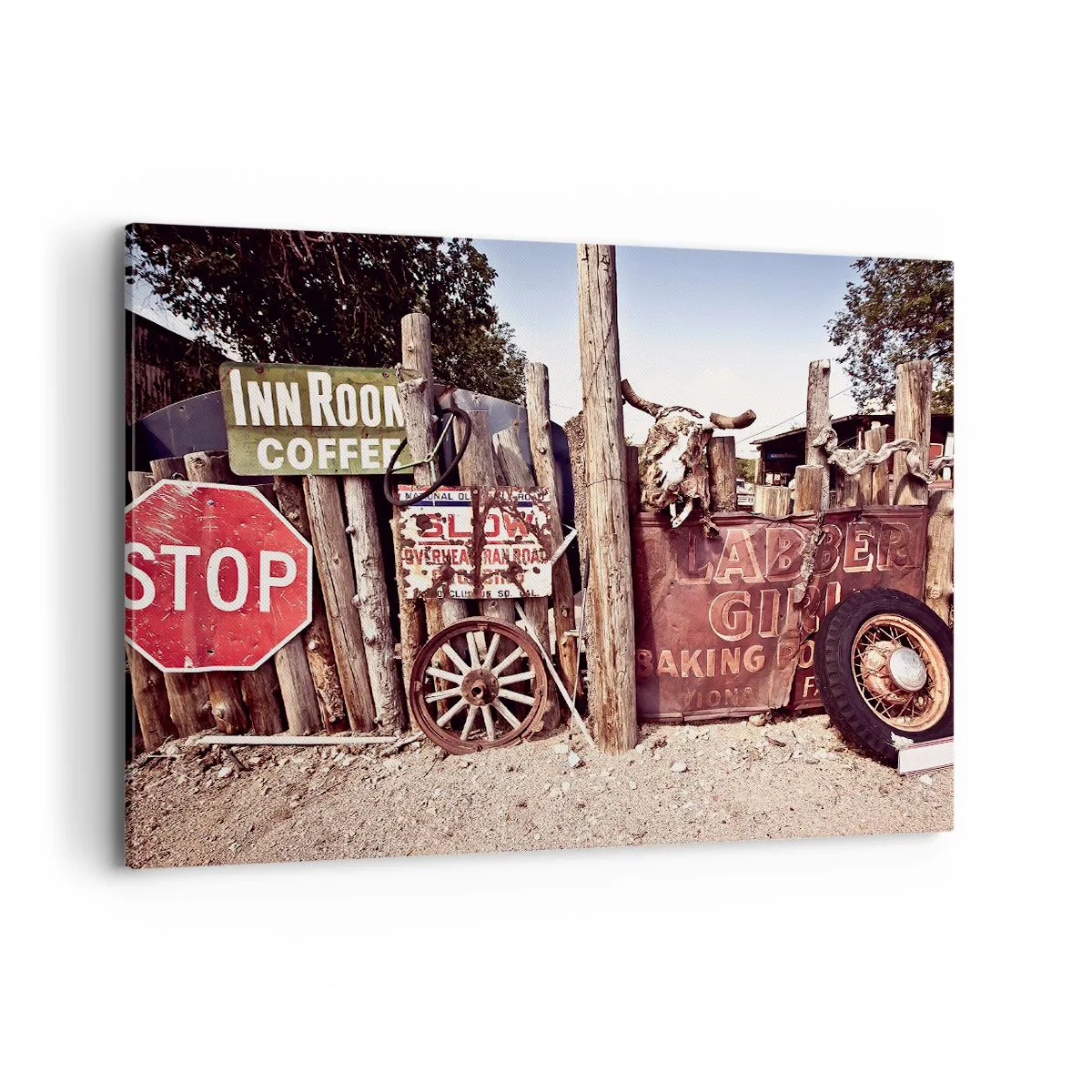 Obraz na plátne - A čas sa zastavil - 100x70 cm