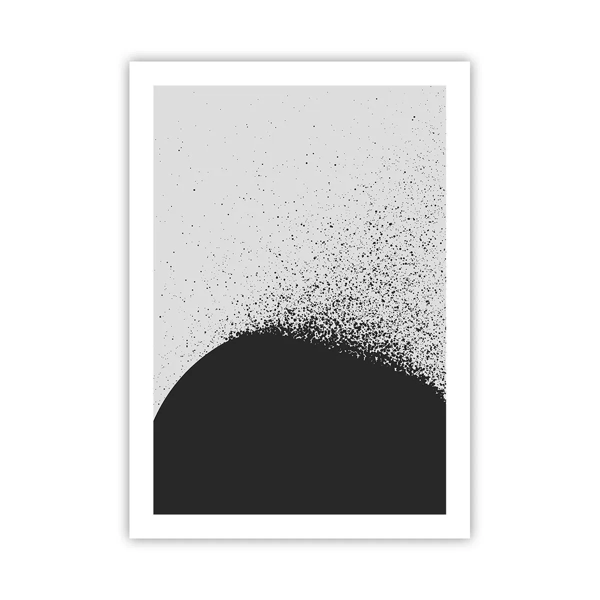 Plagát - Pohyb častíc - 50x70 cm