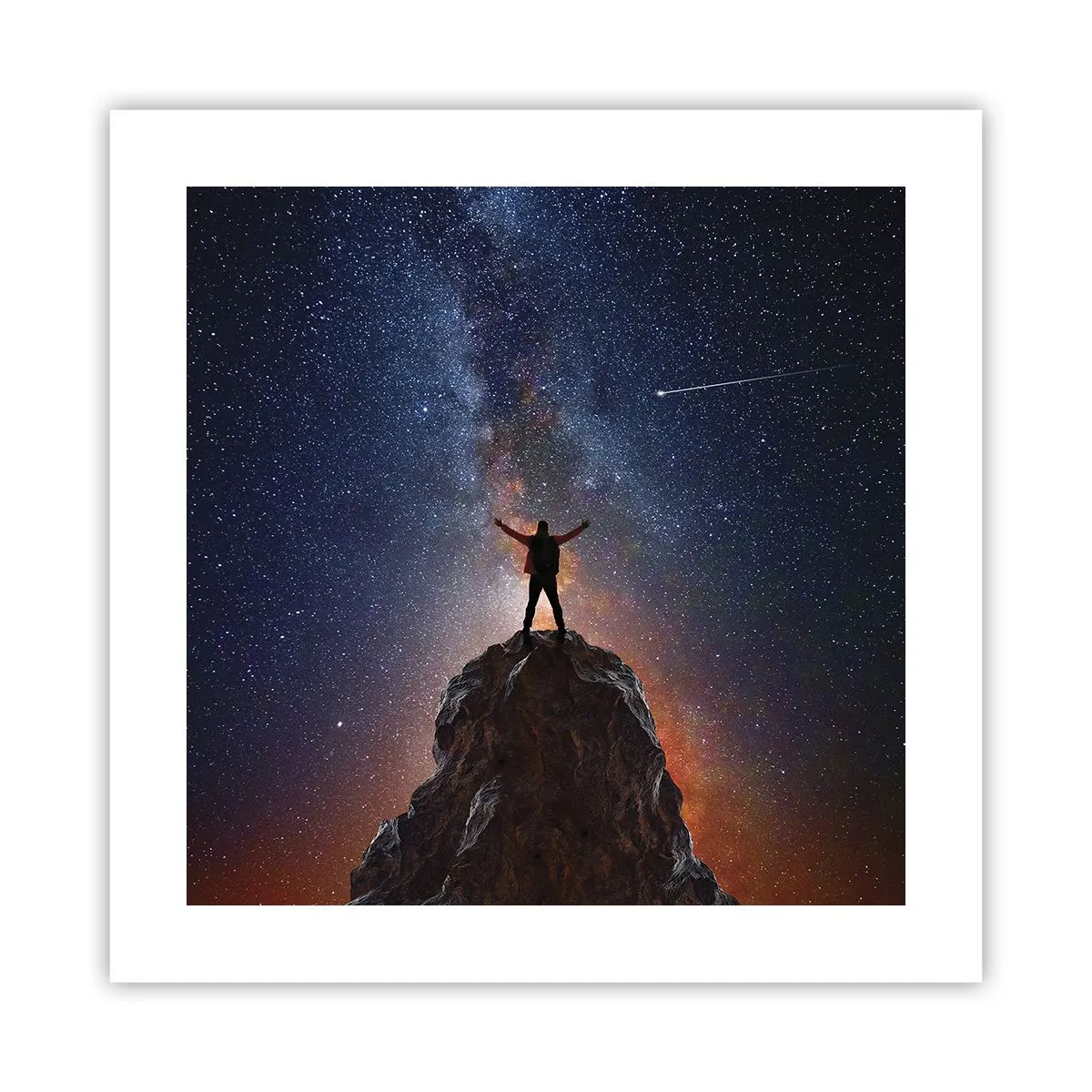 Plagát - Sila je so mnou! - 40x40 cm