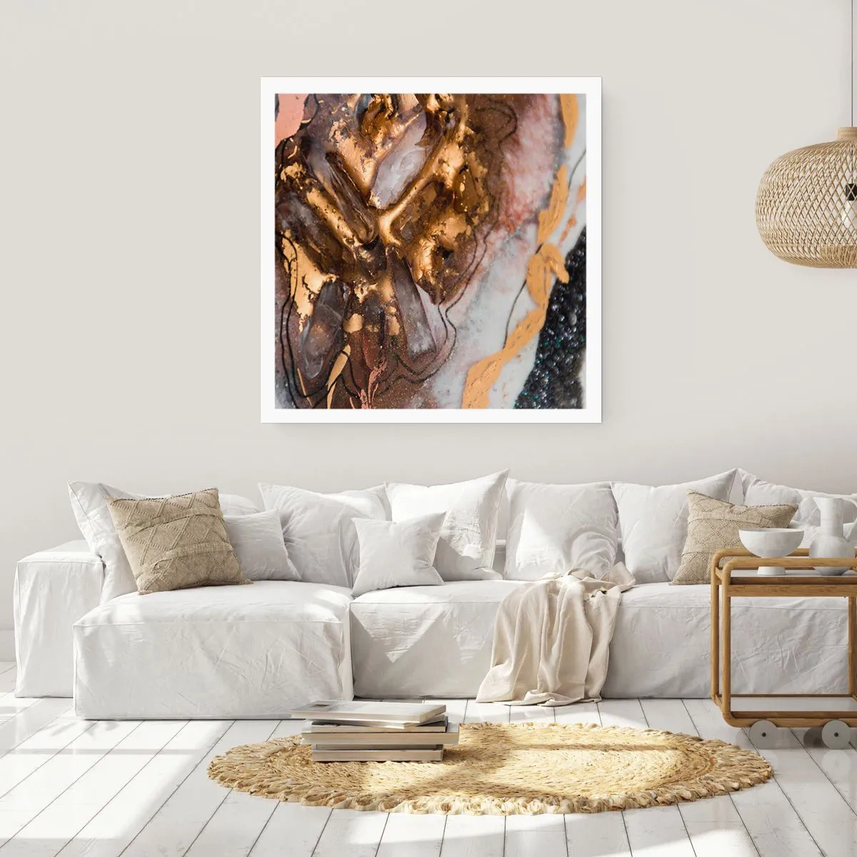 Plagát - Prvok krajiny - 40x40 cm