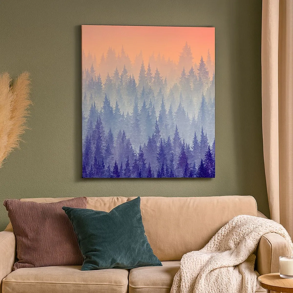 Obraz na plátne - Vysoko, vyššie, do neba - 30x30 cm