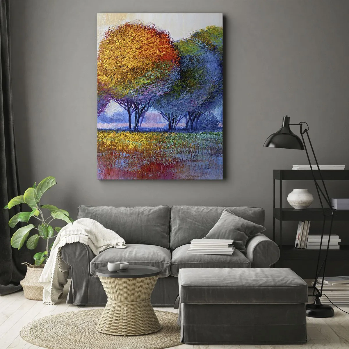 Obraz na plátne - Trs žiarivých farieb - 70x100 cm