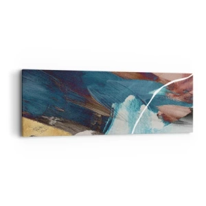 Obraz na plátne - Na plno a s energiou - 90x30 cm