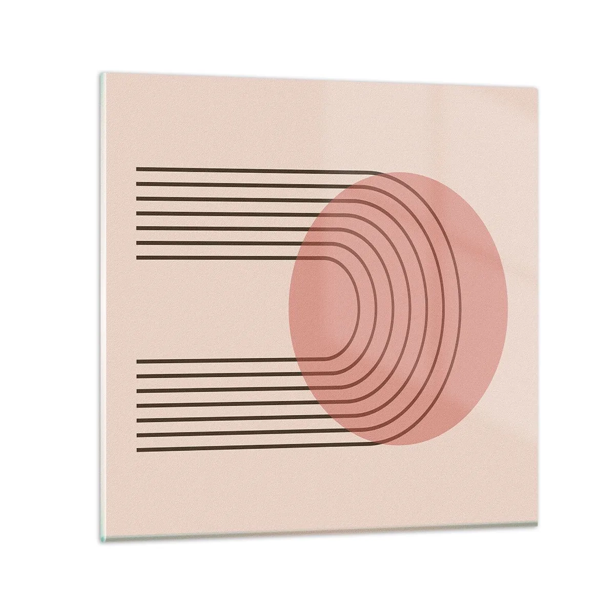 Obraz na skle - Neodolateľná príťažlivosť - 60x60 cm