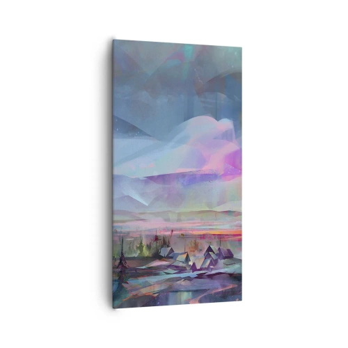 Obraz na plátne - Pod priateľským nebom - 65x120 cm