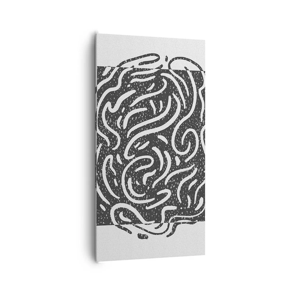 Obraz na plátne - Abstrakcia: tanec radosti - 65x120 cm
