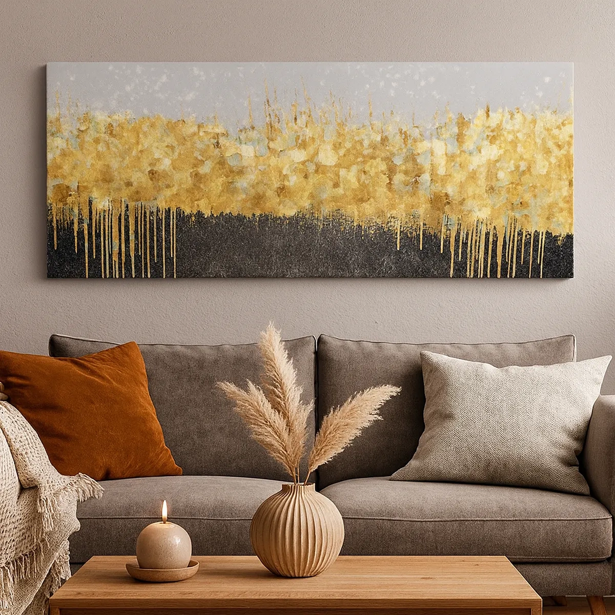 Obraz na plátne - Dovnútra a nahor - 30x30 cm