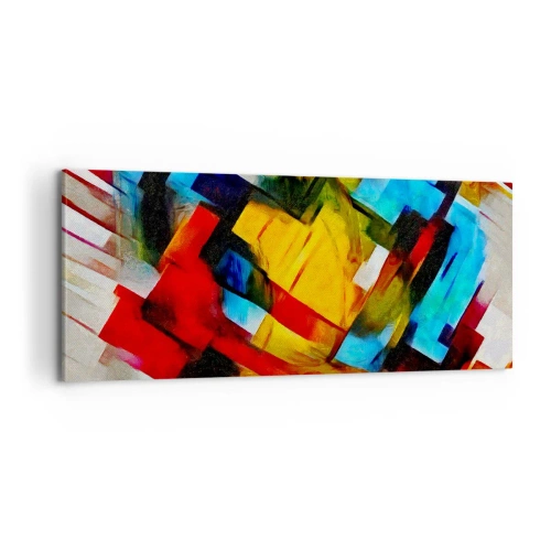 Obraz na plátne - Viacfarebný mix - 100x40 cm