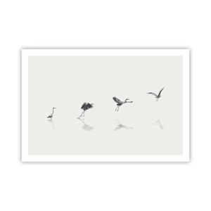 Plagát - Štyri jednoduché kroky - 91x61 cm