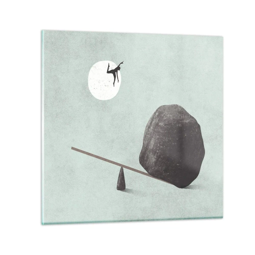 Obraz na skle - Splnený sen - 70x70 cm