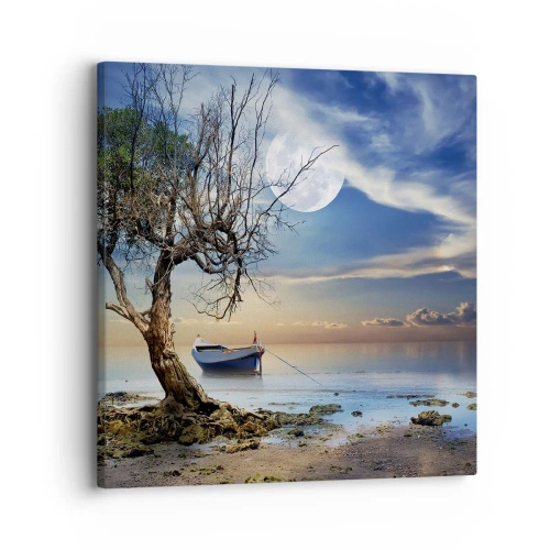 Obraz na plátne - Je to koniec alebo začiatok? - 30x30 cm