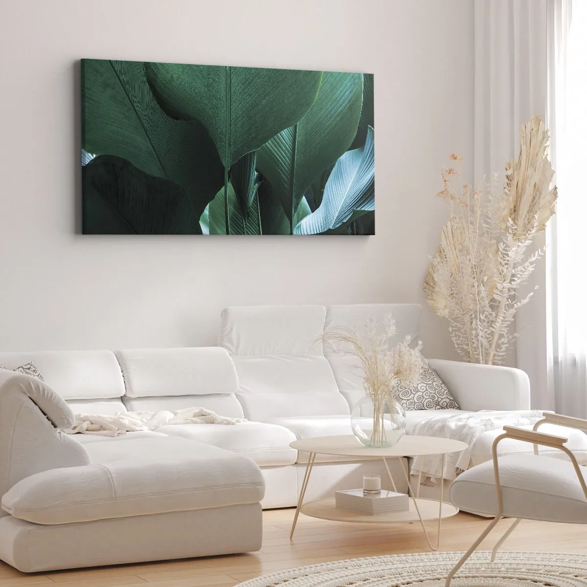 Obraz na plátne - Obrátené k svetlu - 160x50 cm