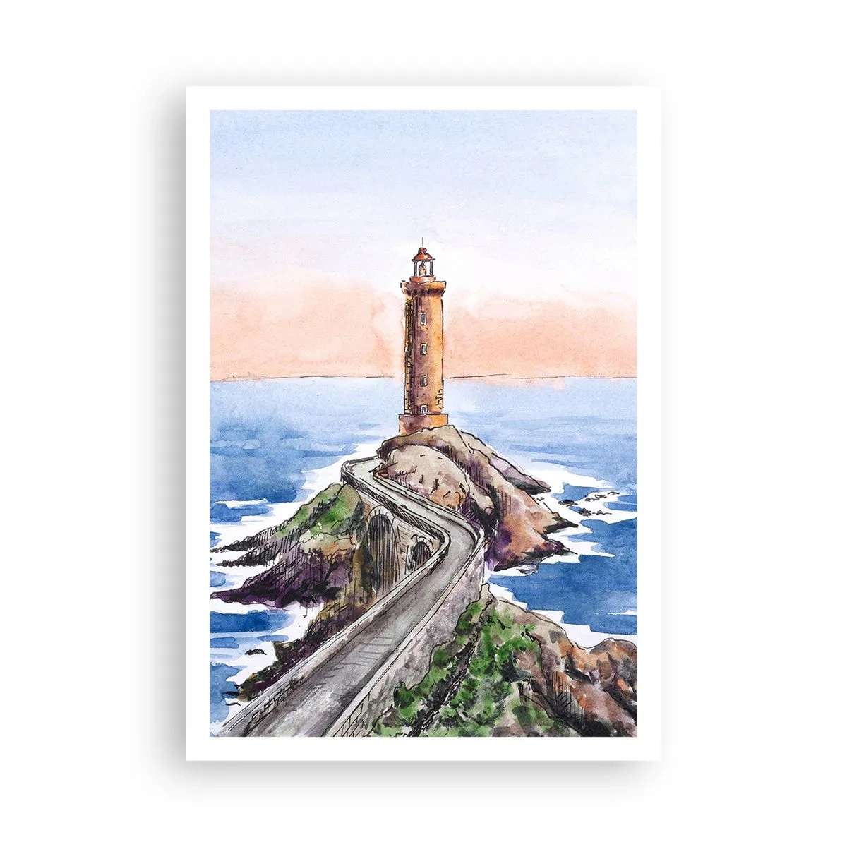 Plagát - Tvárou v tvár moru - 70x100 cm