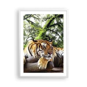 Plagát v bielom ráme - S úctou - 50x70 cm