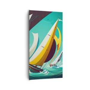 Obraz na plátne - Ako vychádzať so živlami - 65x120 cm