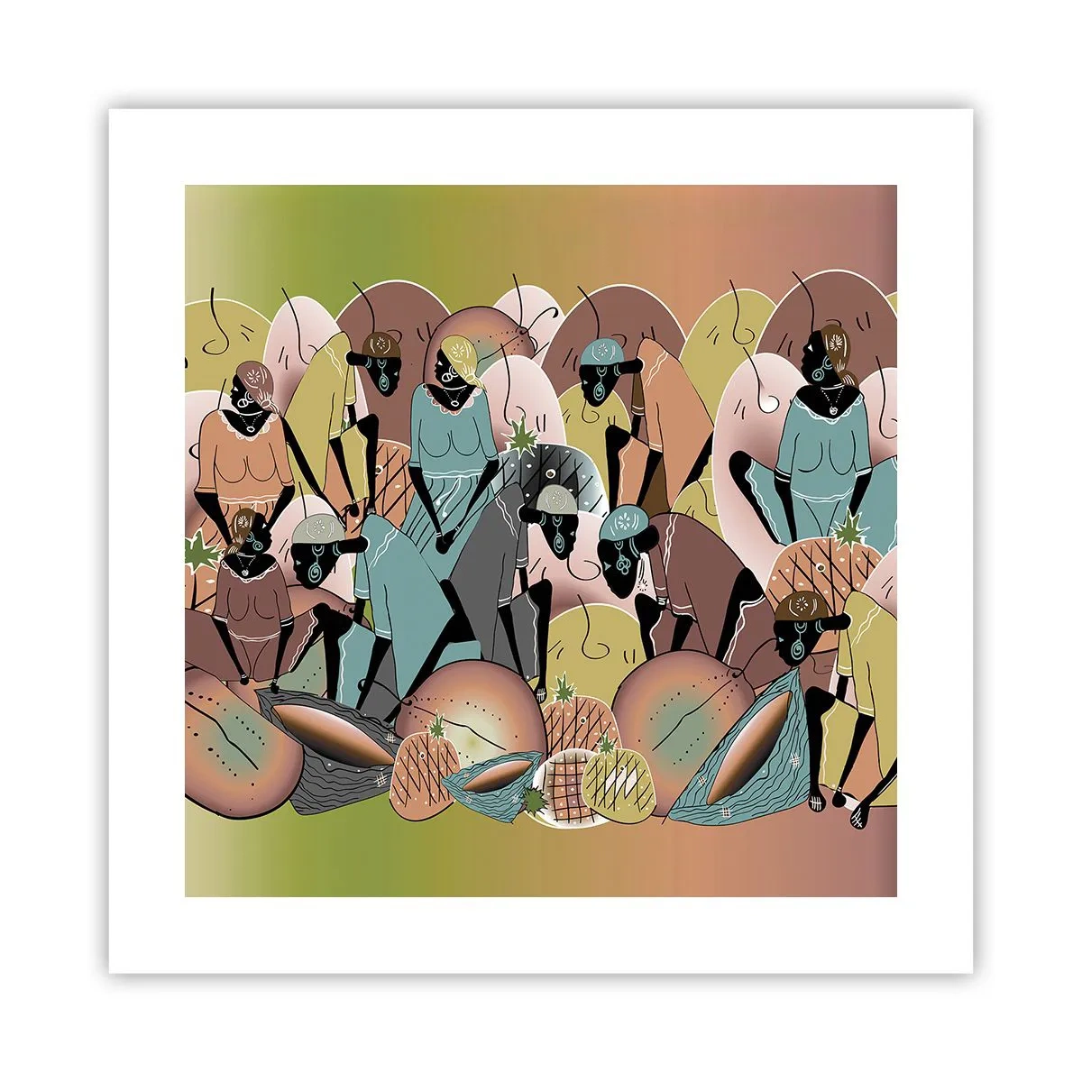 Plagát - Blíži sa veľký sviatok - 40x40 cm