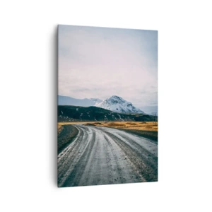 Obraz na plátne - V islandskom štýle - 70x100 cm