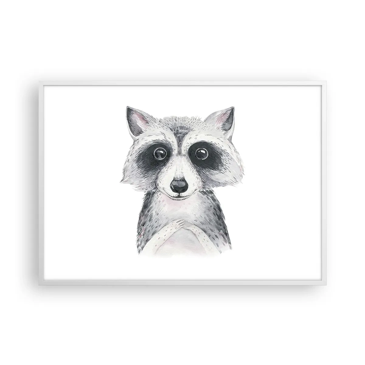 Plagát v bielom ráme - Chvíľa dojatia - 100x70 cm