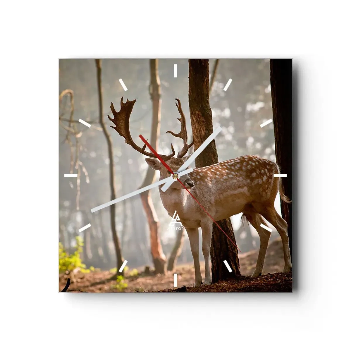 Nástenné hodiny - Svetlo mladosti - 40x40 cm