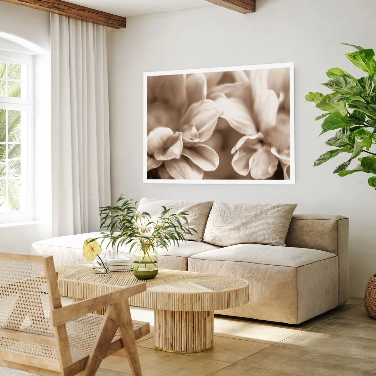 Plagát - Nežné ako úsmev - 100x70 cm