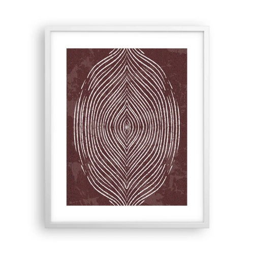 Plagát v bielom ráme - Priestor hovorí - 40x50 cm