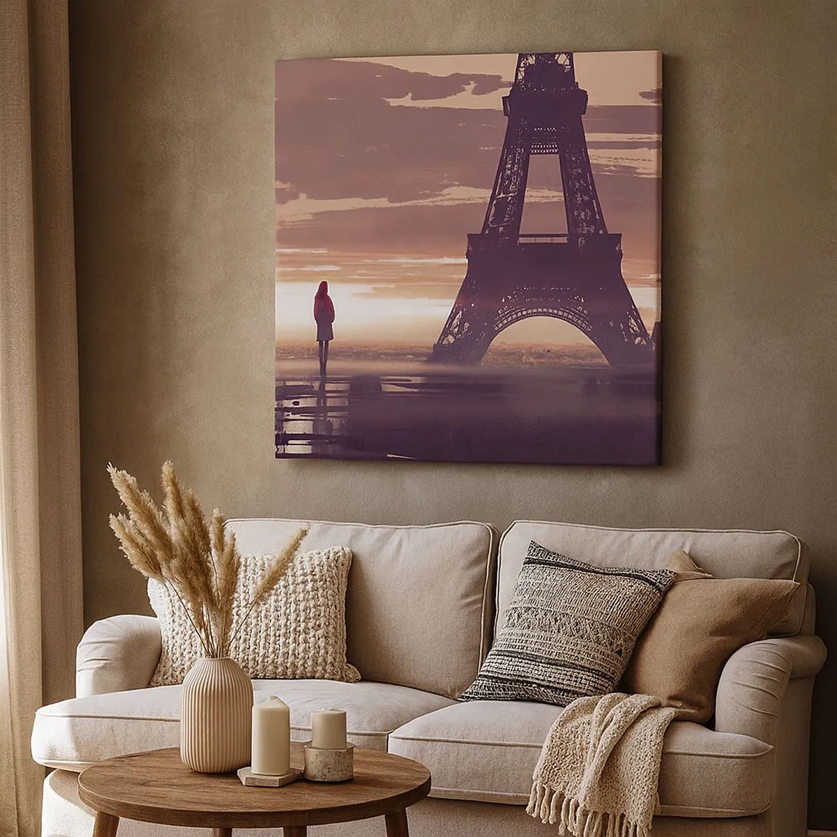 Obraz na plátne - Iba tie dve - 30x30 cm