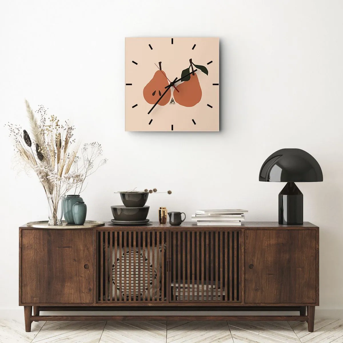 Nástenné hodiny - Číra sladkosť - 40x40 cm