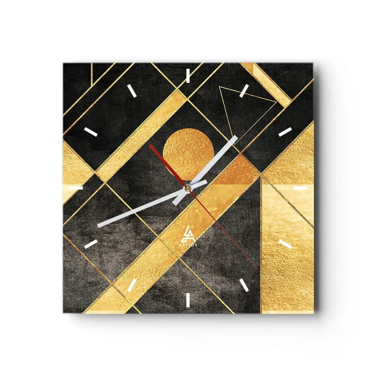 Nástenné hodiny - Slnko púšte - 30x30 cm