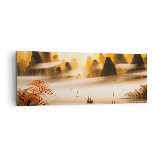 Obraz na plátne - Ďalej ako na Ďalekom východe - 140x50 cm