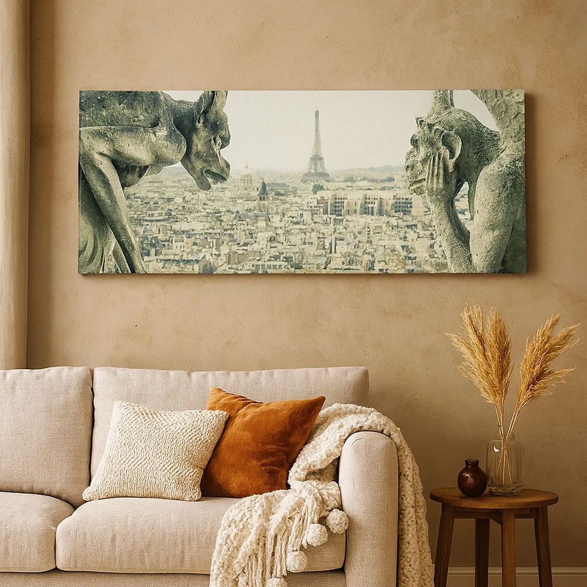 Obraz na plátne - Parížske rozprávanie - 100x40 cm