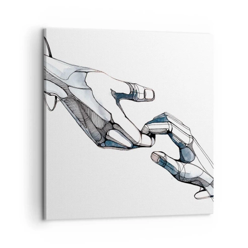 Obraz na plátne - Dobré gesto - 60x60 cm