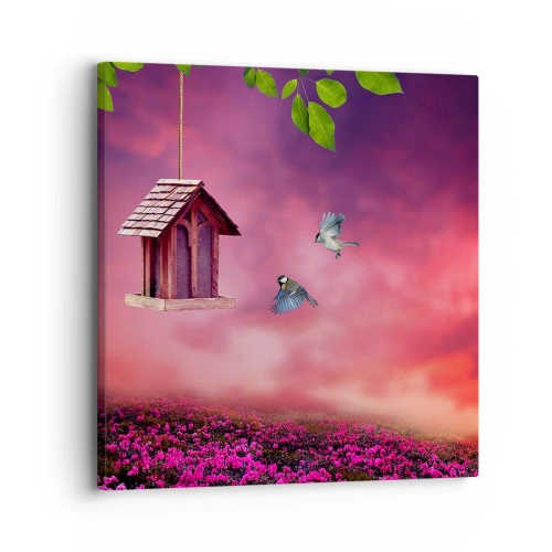 Obraz na plátne - Pozvanie na večeru - 30x30 cm