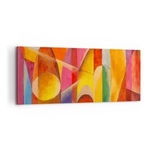 Obraz na plátne - Katedrála slnka - 100x40 cm