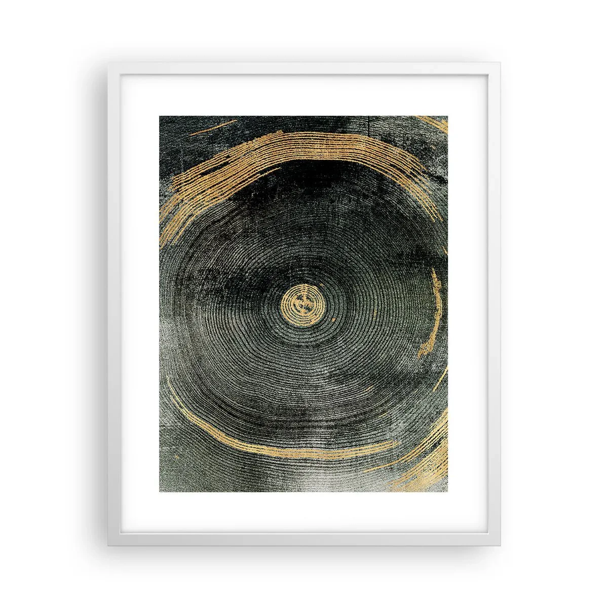 Plagát v bielom ráme - Zmena a trvanie - 40x50 cm